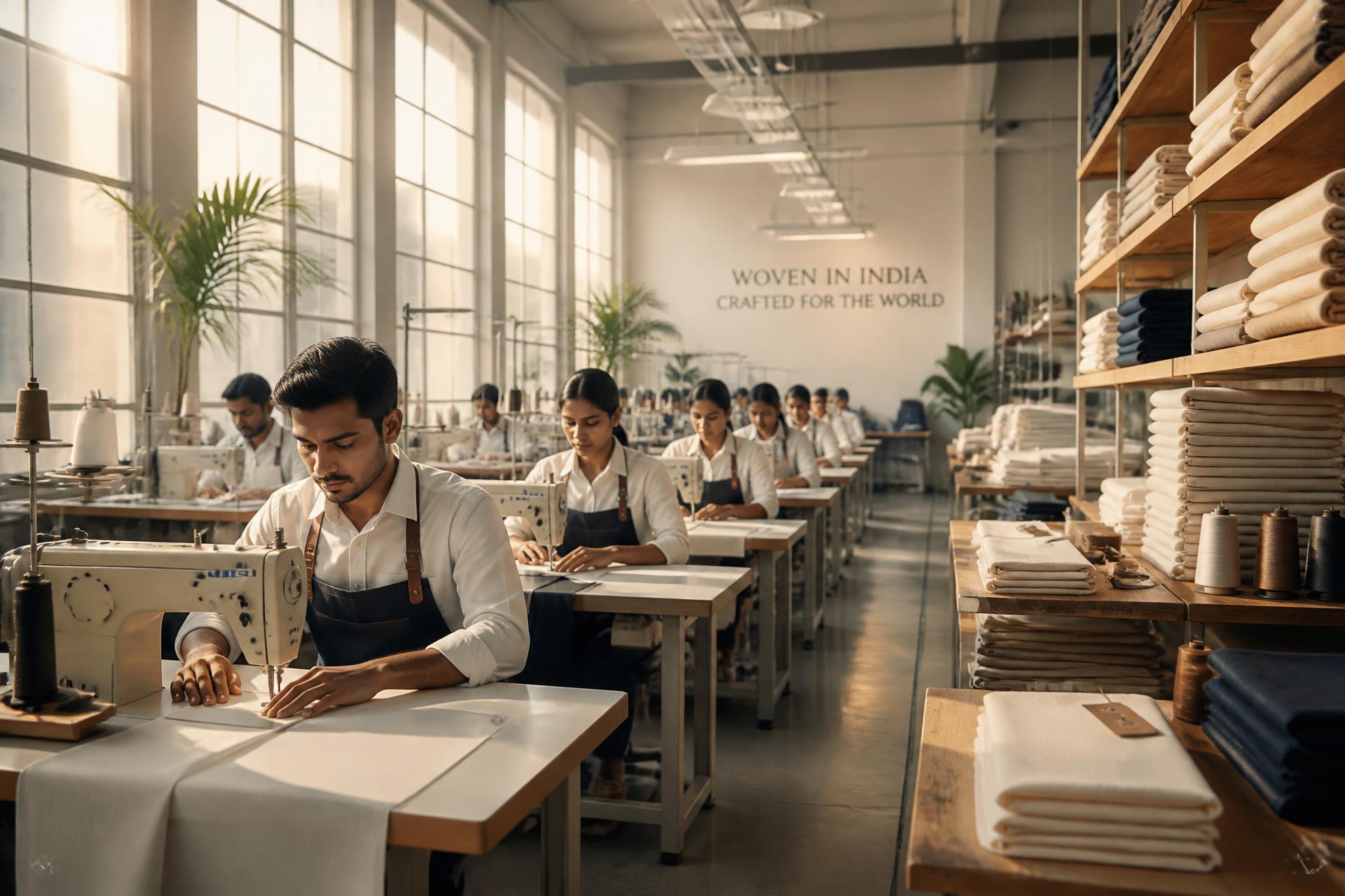 Sacred Society premium apparel manufacturing facility in India